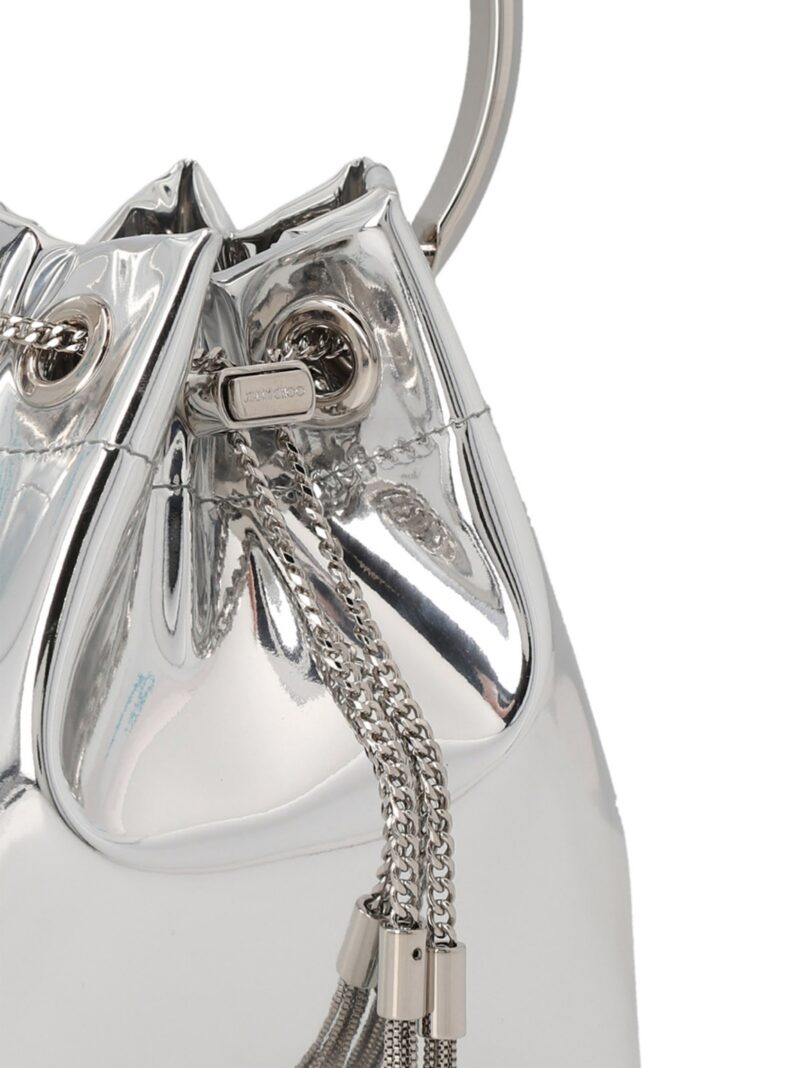 'Bon Bon' bucket bag Woman JIMMY CHOO Silver