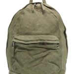 Leather backpack GIORGIO BRATO Green