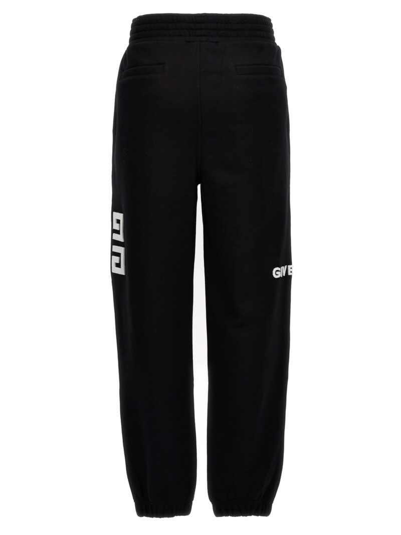 Flocked logo joggers BW50TJ3Z85001 GIVENCHY Black