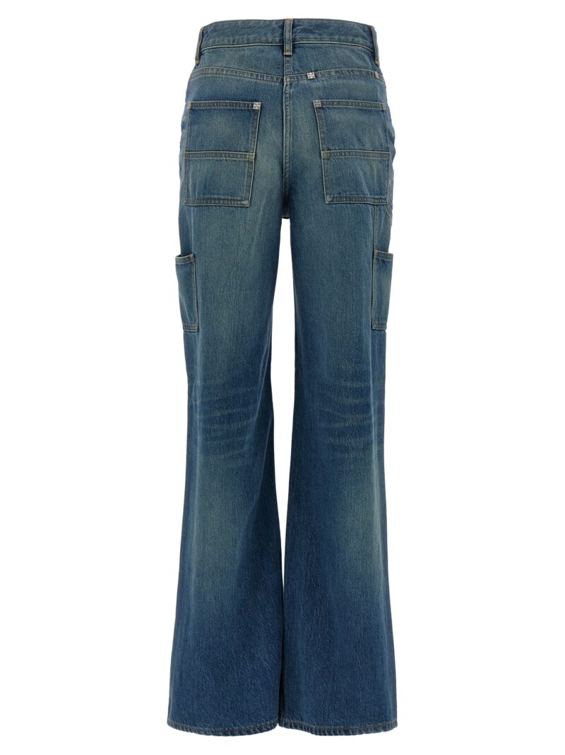 'Wide leg' jeans BW512F5Y9K402 GIVENCHY Blue