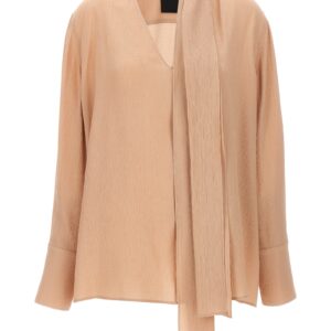 Pussy bow blouse GIVENCHY Beige