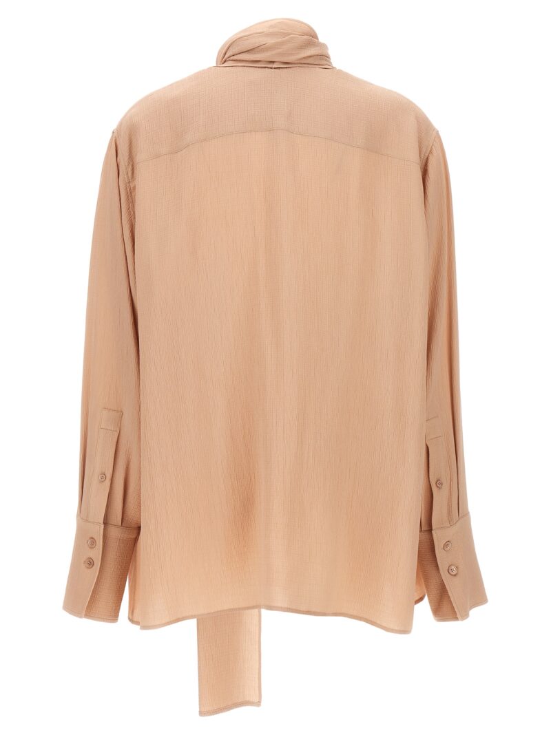 Pussy bow blouse Woman GIVENCHY Beige