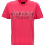 Logo T-shirt GIVENCHY Fuchsia