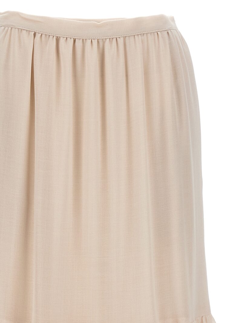 'Cafila' long skirt Woman MAX MARA White