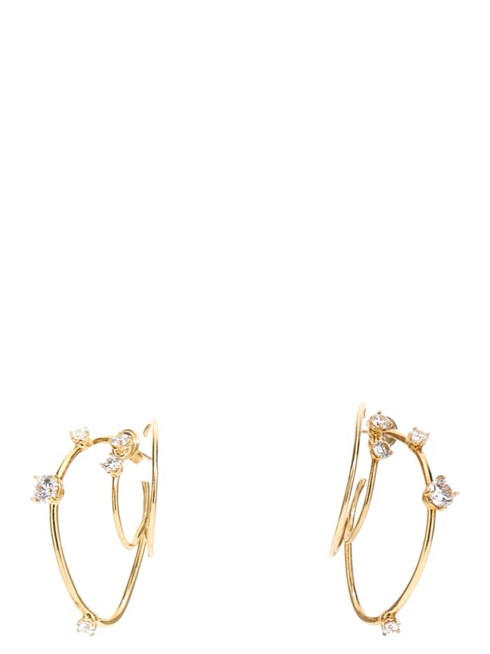 'Contellation Hoops' earrings PANCONESI Gold