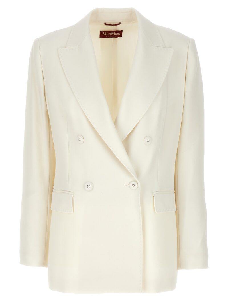 'Caucaso' blazer MAX MARA STUDIO White