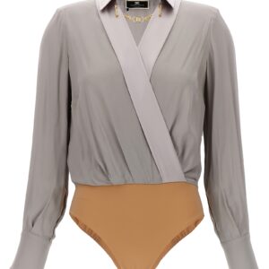 Body blouse ELISABETTA FRANCHI Gray