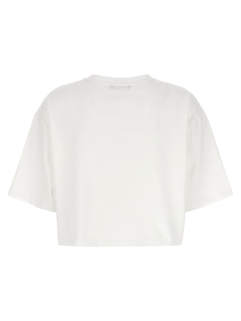 Logo cropped T-shirt CF1EE020BC61GAC BALMAIN White