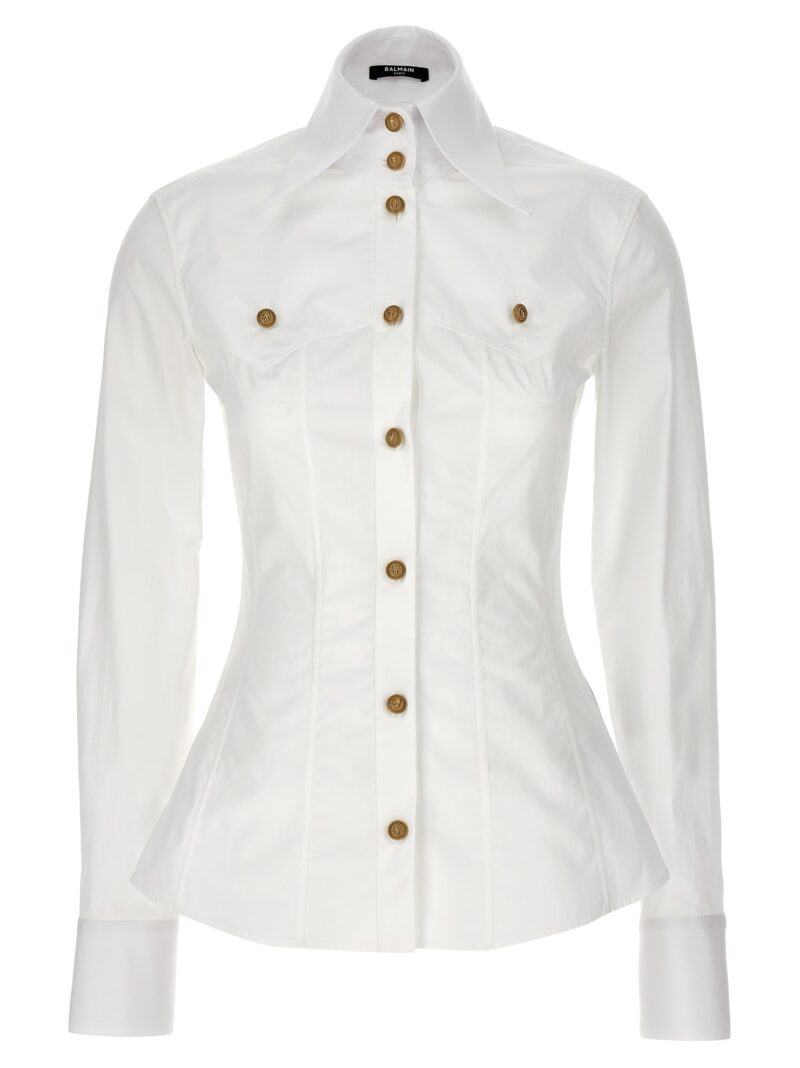 'Wester' shirt BALMAIN White