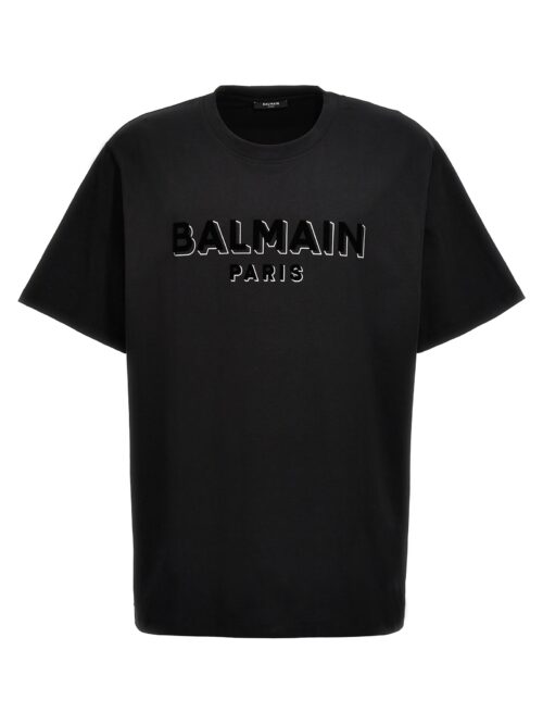 Logo T-shirt BALMAIN Black