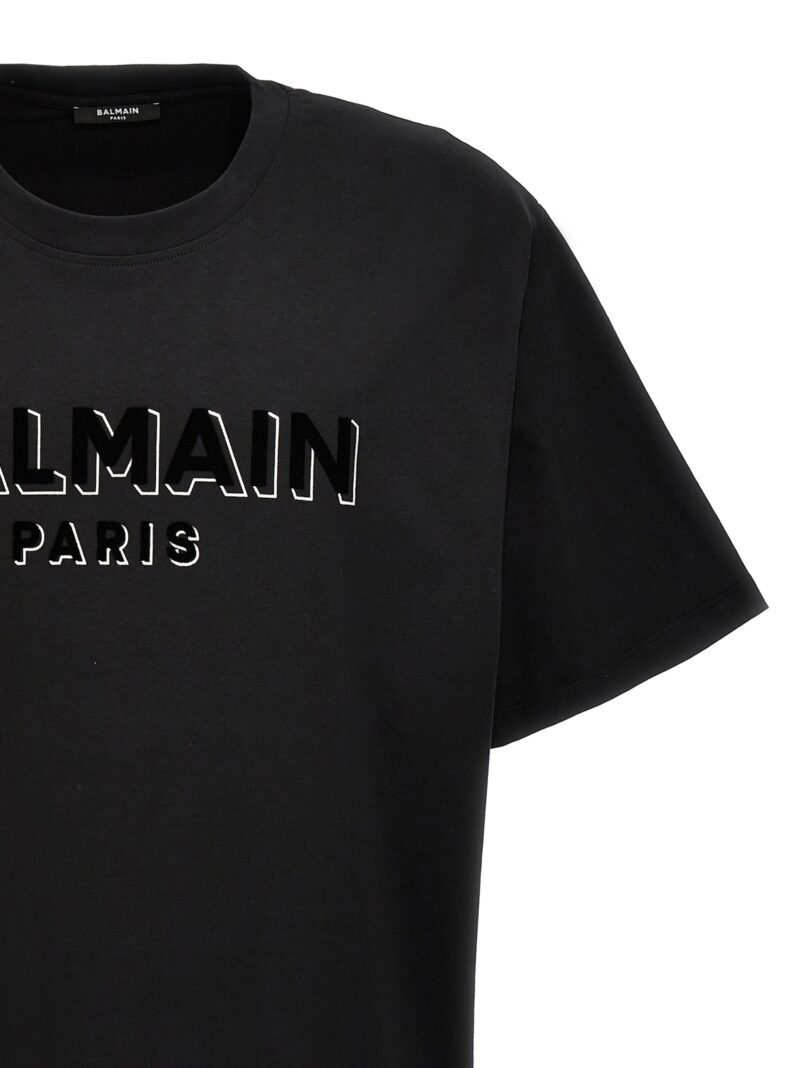 Logo T-shirt Man BALMAIN Black