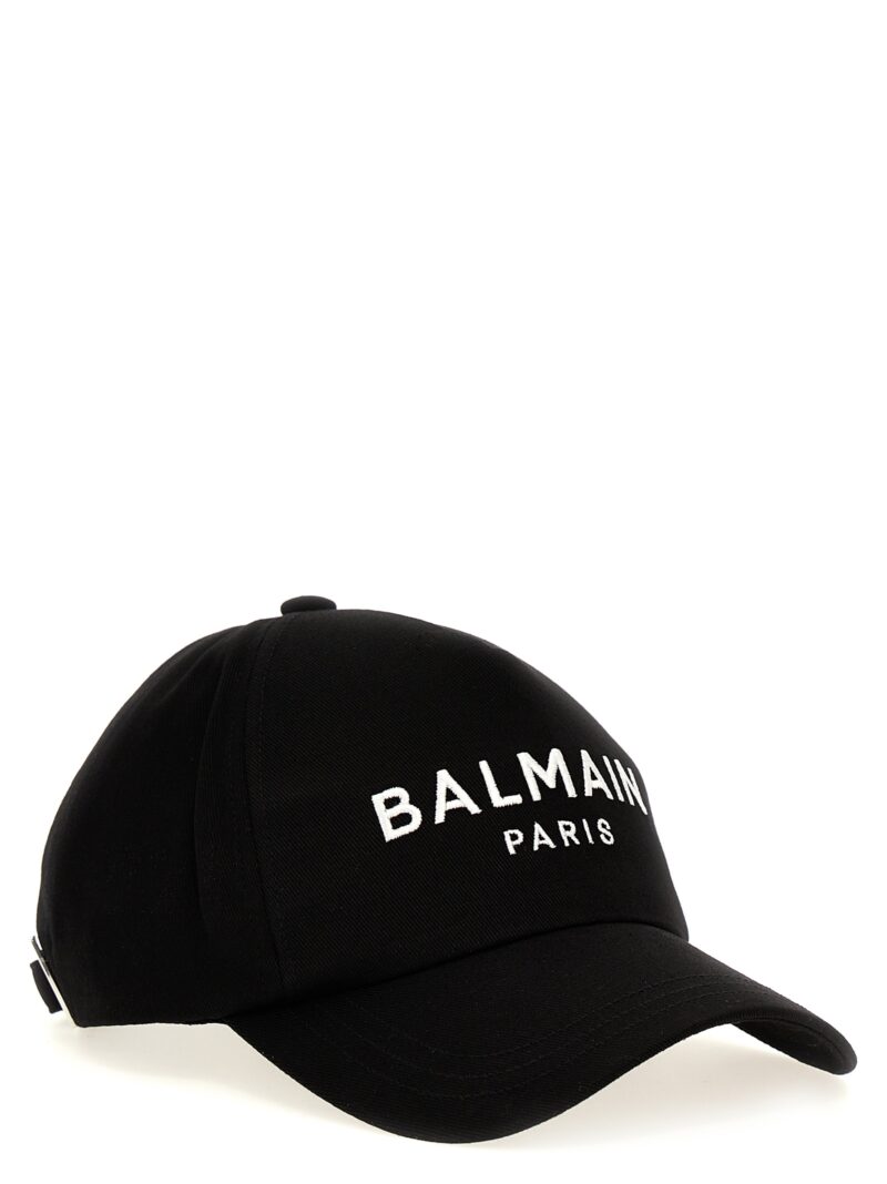 Logo embroidery cap CH1XA015CB24EAB BALMAIN White/Black