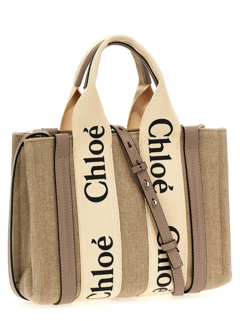 'Woody Small' shopping bag CHC22AS397I2600O CHLOÉ Gray