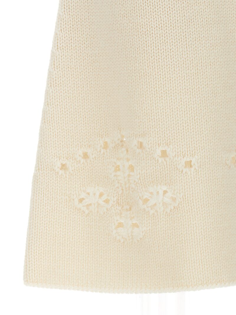 Openwork embroidery skirt  CHLOÉ White