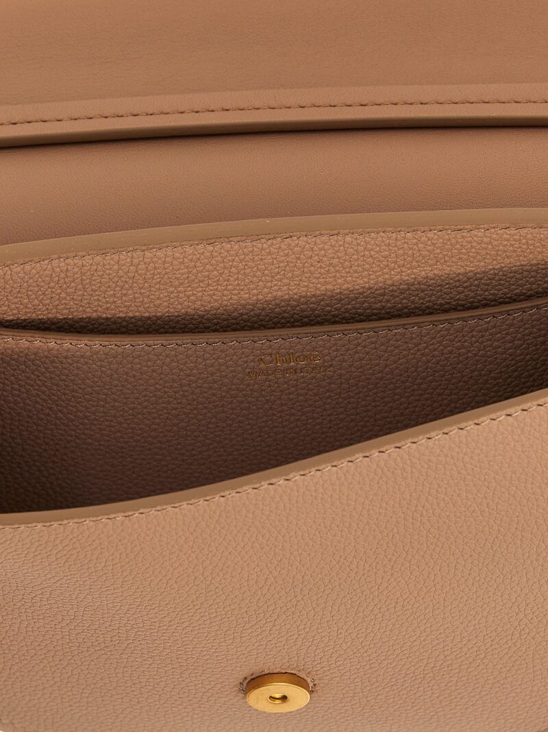 'Marcie' handbag 100% calfskin leather CHLOÉ Beige