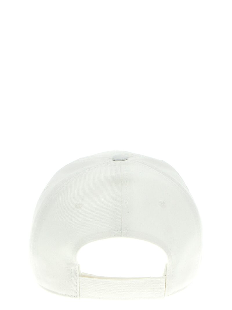 Logo embroidery cap Man MARNI White