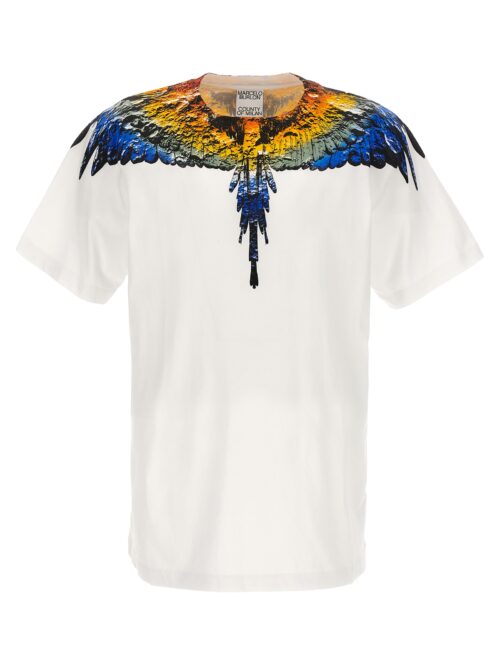 'Wings' T-shirt MARCELO BURLON - COUNTY OF MILAN White