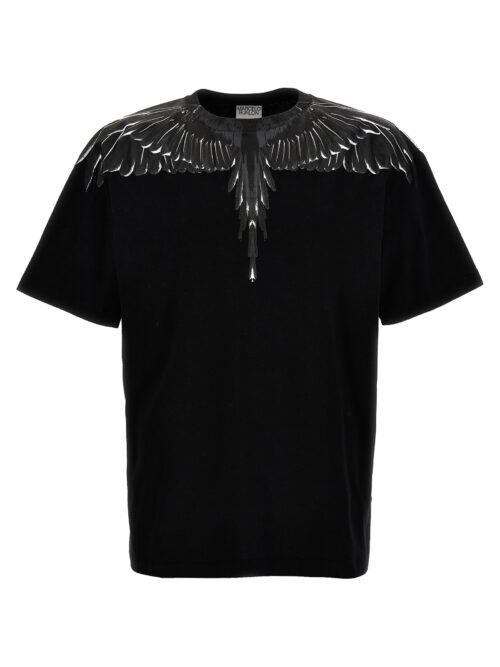 'Icon wings' T-shirt MARCELO BURLON - COUNTY OF MILAN Black