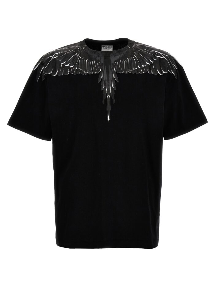 'Icon wings' T-shirt MARCELO BURLON - COUNTY OF MILAN Black