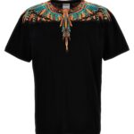'Grizzly wings' T-shirt MARCELO BURLON - COUNTY OF MILAN Black