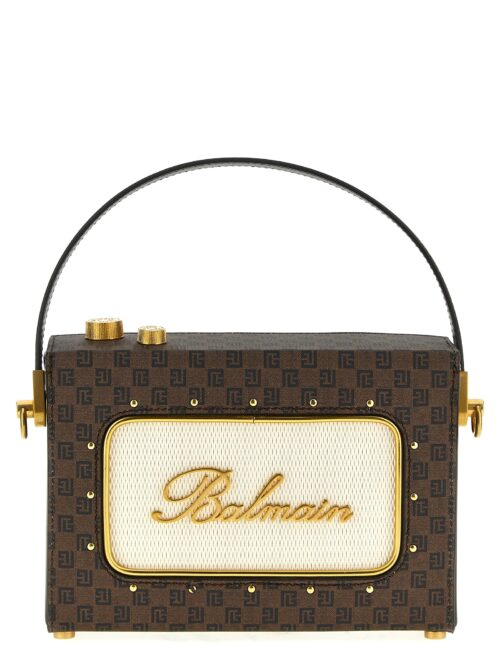 'Radio' mini handbag BALMAIN Brown