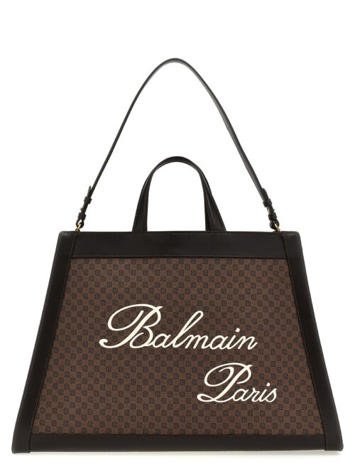 'Olivier's Cabas' shopping bag BALMAIN Brown