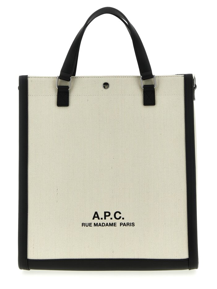 'Camille 2.0' shopping bag A.P.C. White/Black