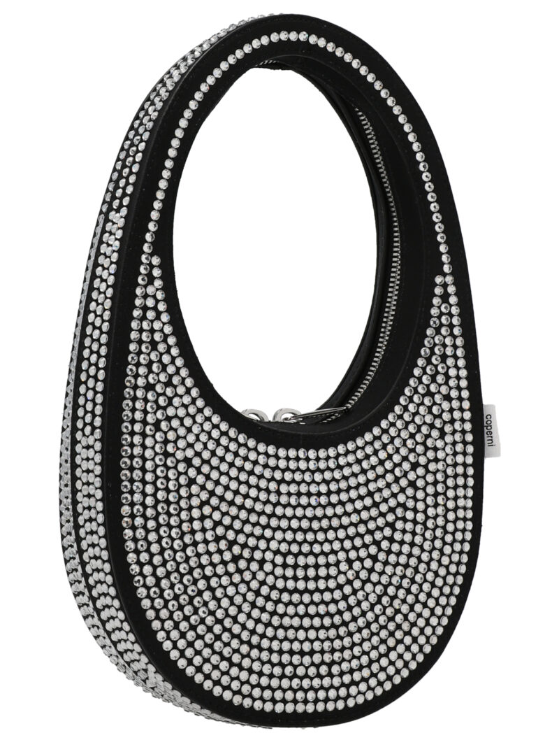 'Crystal-Embellished Mini Swipe Bag' handbag COPBA01BIS455BKCS COPERNI Black