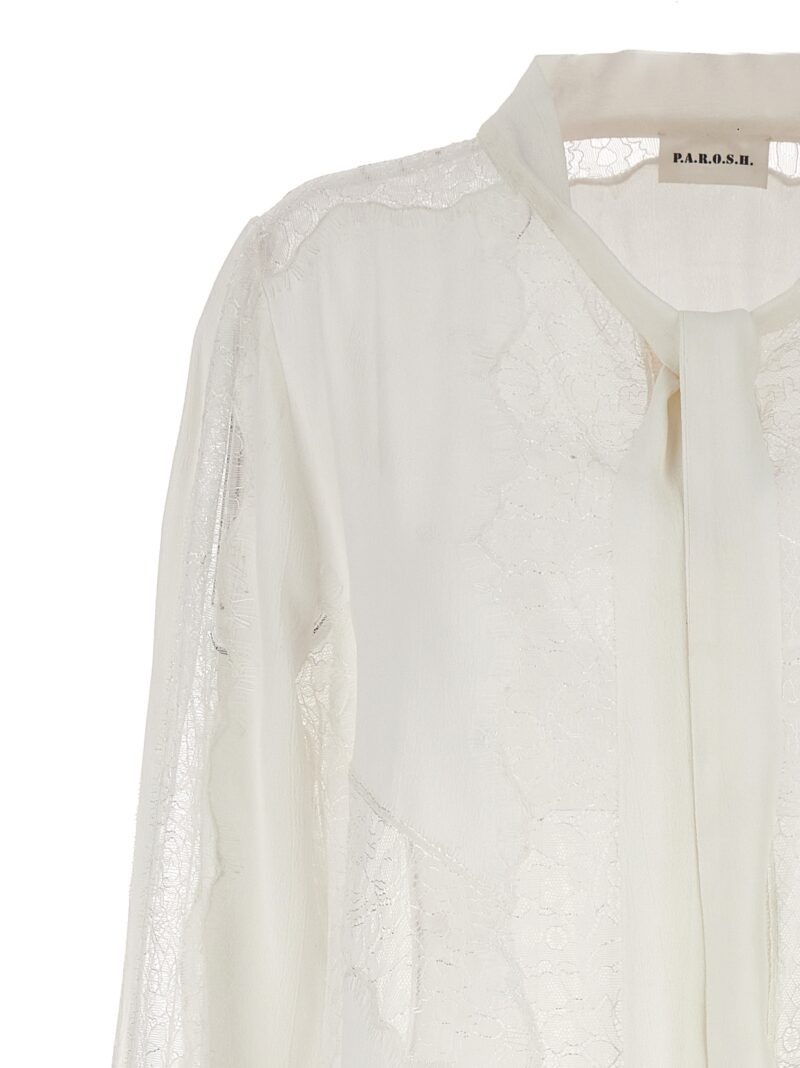 Lace shirt Woman P.A.R.O.S.H. White