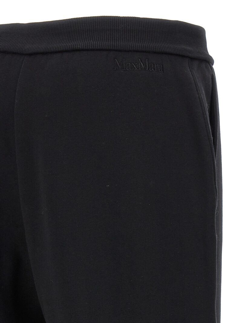 Cotton joggers 88% cotton 8% nylon 4% elastane MAX MARA 'S Black