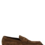 Suede loafers DOUCAL'S Brown