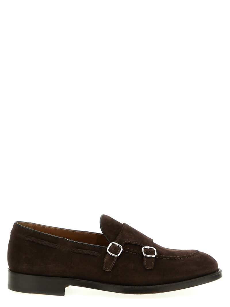 Suede derby straps DOUCAL'S Brown