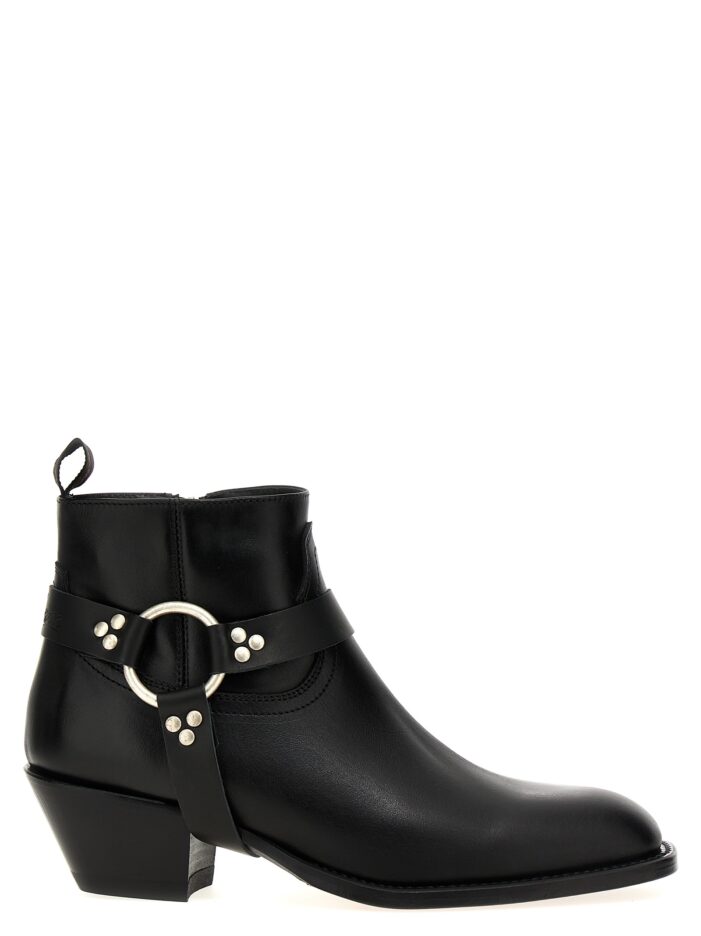 'Dulce Belt' ankle boots SONORA Black