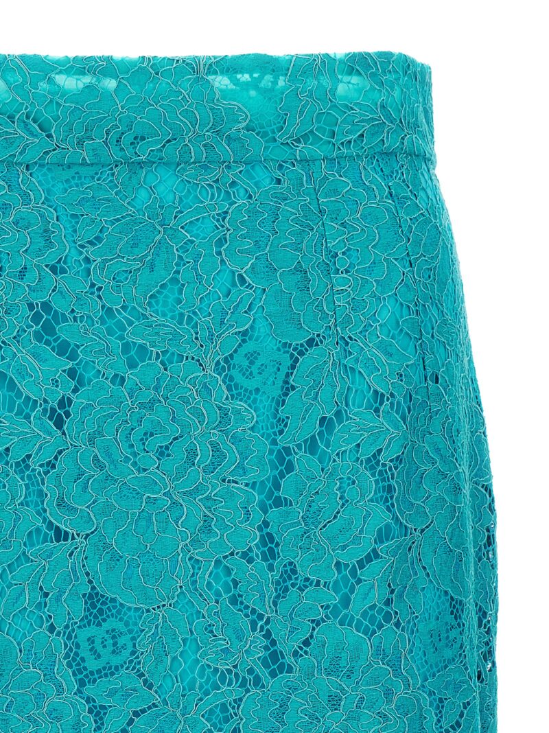 Lace skirt Woman DOLCE & GABBANA Light Blue