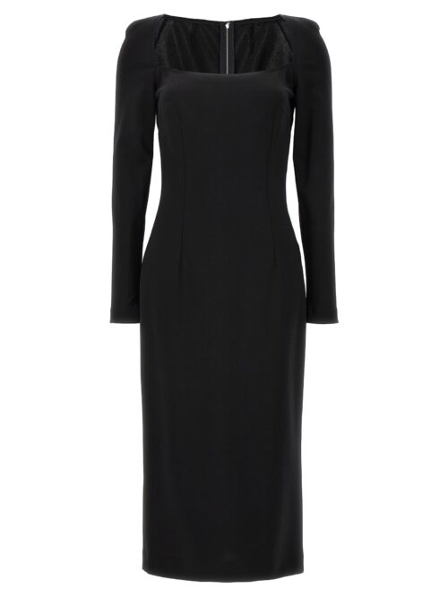 Milan stitch dress DOLCE & GABBANA Black