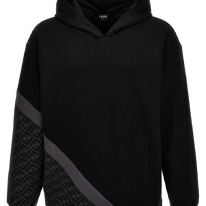 'FF' hoodie FENDI Black