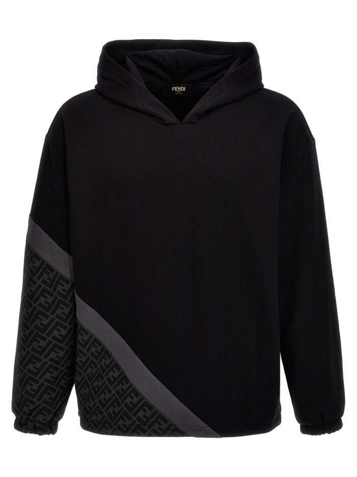 'FF' hoodie FENDI Black