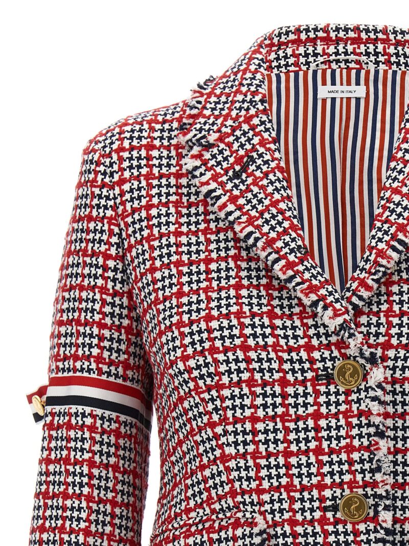 Tweed jacket Woman THOM BROWNE Multicolor