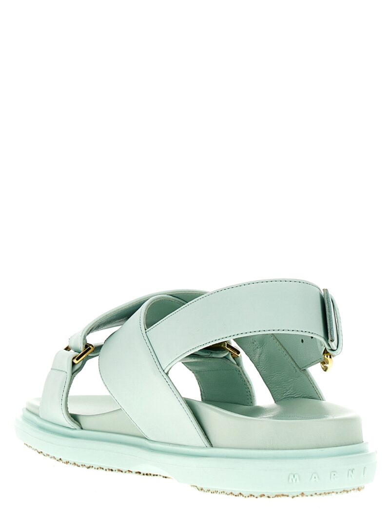 'Fussbet' sandals Woman MARNI Light Blue