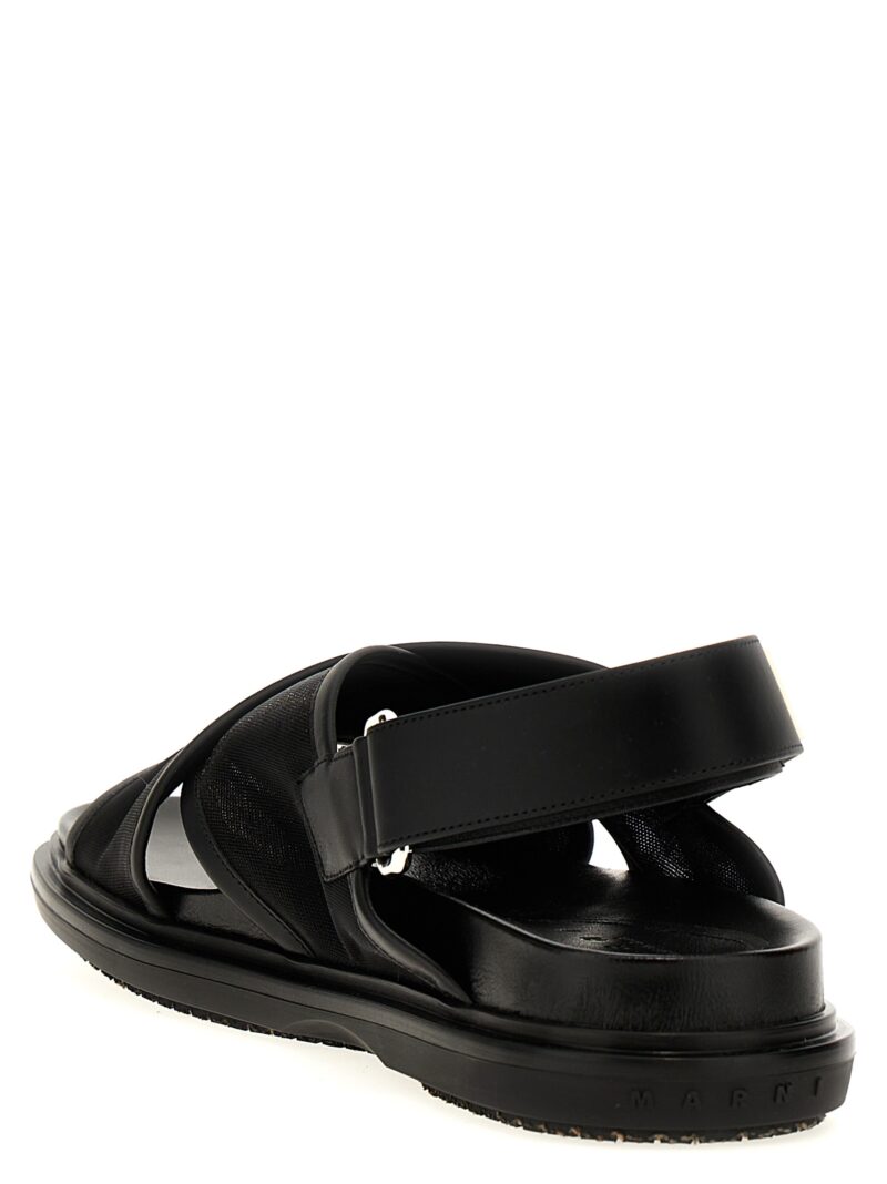 'Fussbet' sandals Woman MARNI Black