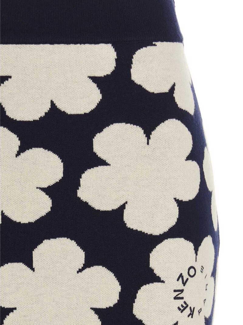 Floral skirt Woman KENZO Blue