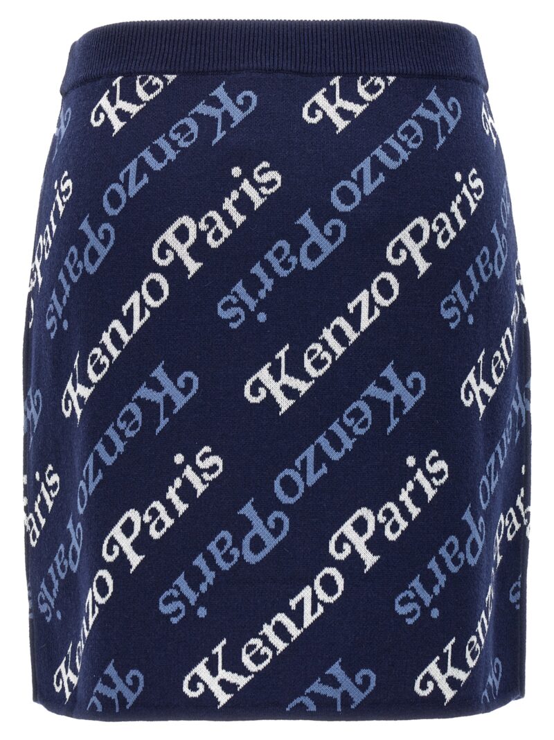 All over logo skirt FE52JU4573CB77 KENZO Blue