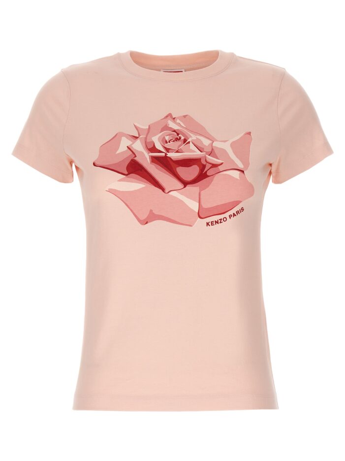 'Rose' T-shirt KENZO Pink