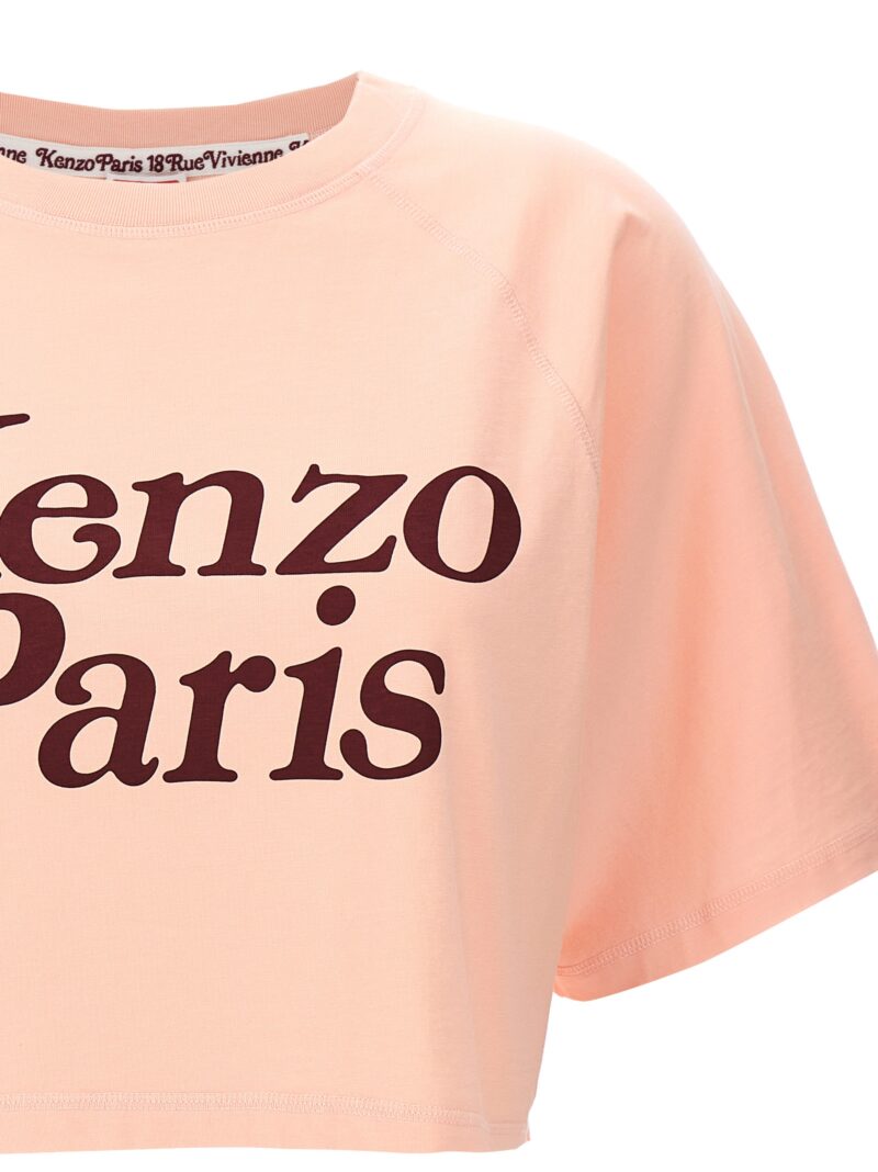 Cropped t-shirt Woman KENZO Pink