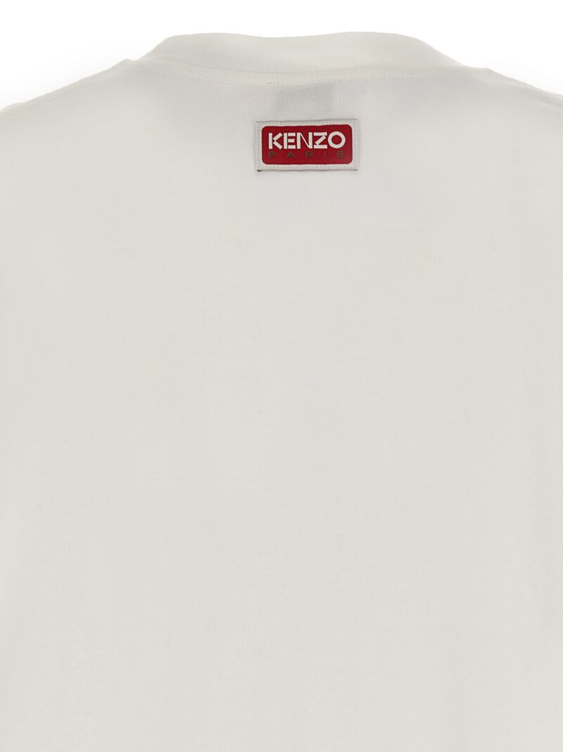 'Lucky tiger' T-shirt 100% cotton KENZO White