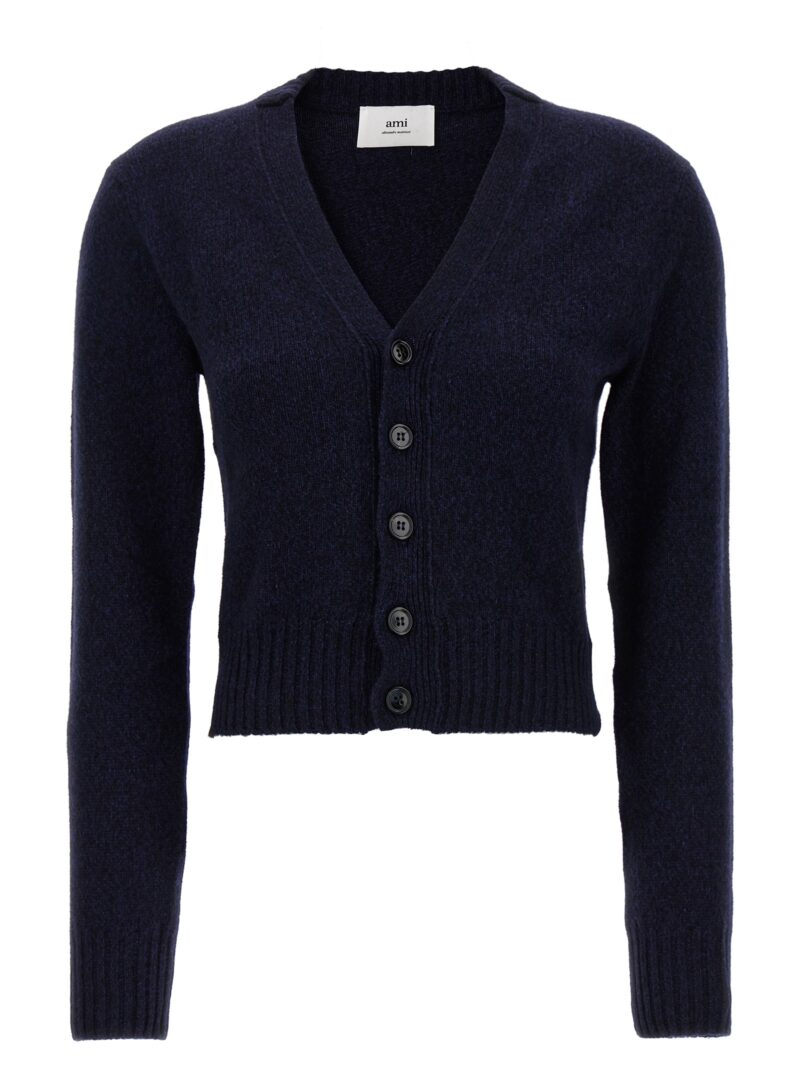 'Ami De Coeur' cardigan AMI PARIS Blue