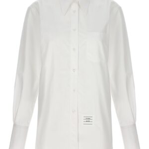 'Exaggerated point collar' shirt THOM BROWNE White