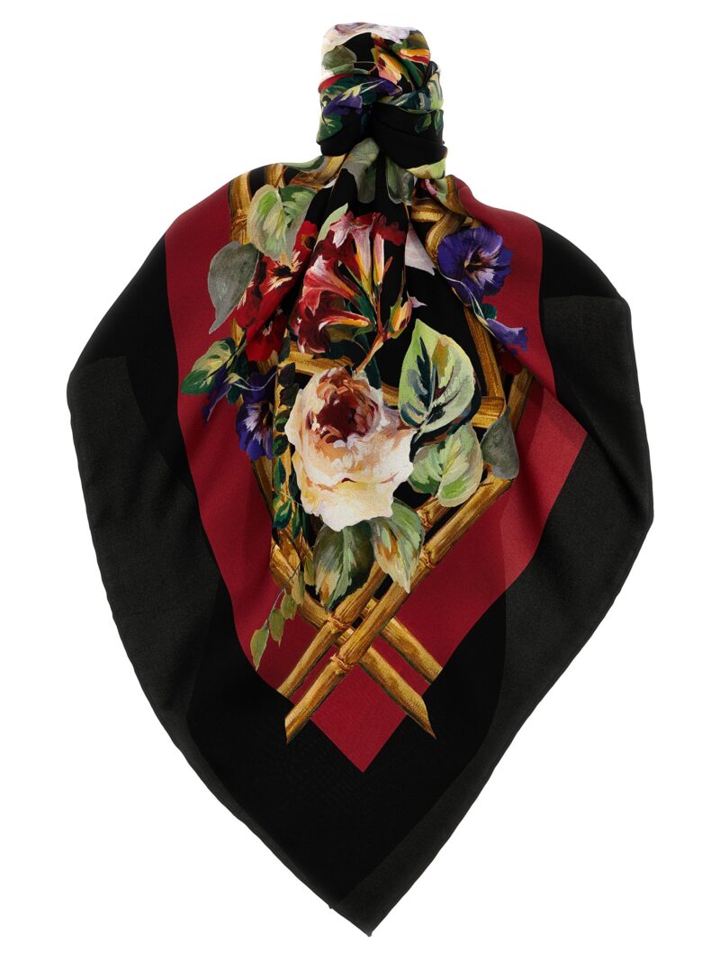 Floral print scarf DOLCE & GABBANA Multicolor