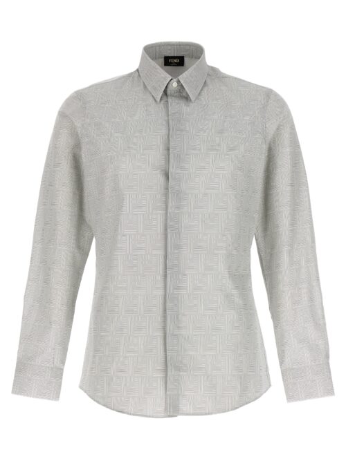 'Fendi Shadow' shirt FENDI Gray