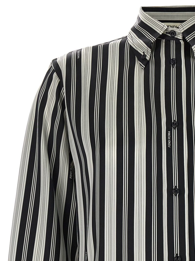 Striped shirt Woman FENDI White/Black